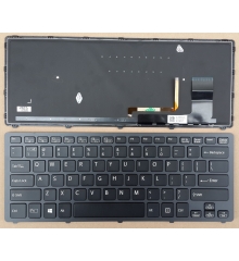 Bàn phím Laptop Sony Vaio SVF14N, Fit 14N (LED - Đen)